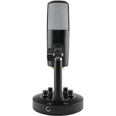 Mackie CHROMIUM Premium USB Condenser Microphone with Built-in 2-Channel Mixer image 2