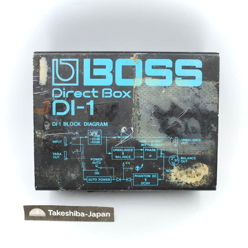 Boss DI-1 Direct Box | Reverb Lithuania