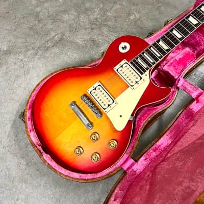Tokai Love Rock LS-60  c 1980 Cherry sunburst original vintage MIJ Japan dirty fingers PAF image 5