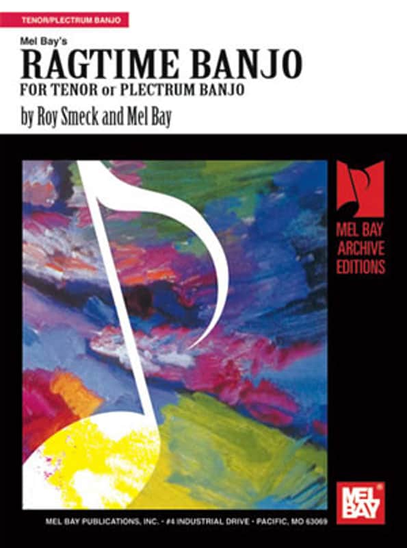 Ragtime Banjo For Tenor or Plectrum Banjo (Book) 93365 by Roy Smeck and Mel Bay image 1