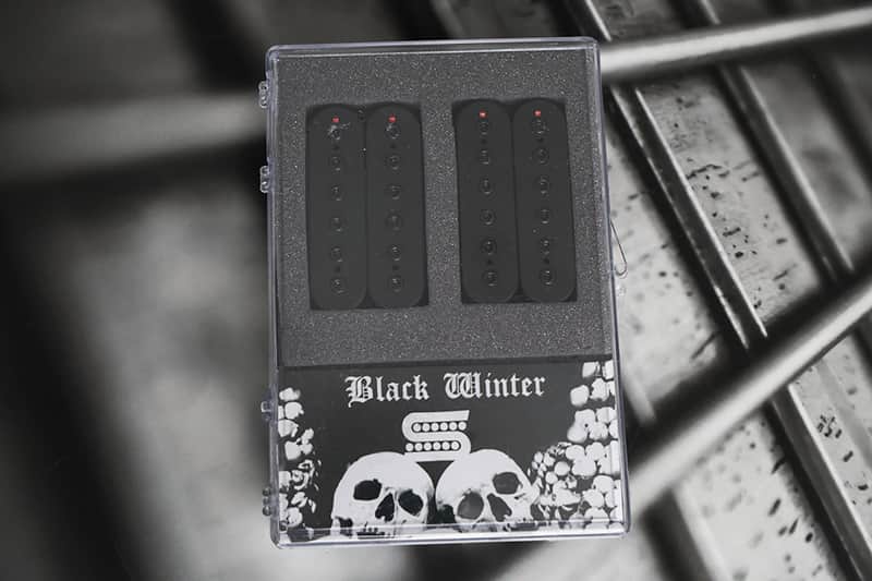 Seymour Duncan Black Winter Humbucker Set - (Matte Black Finish) image 1