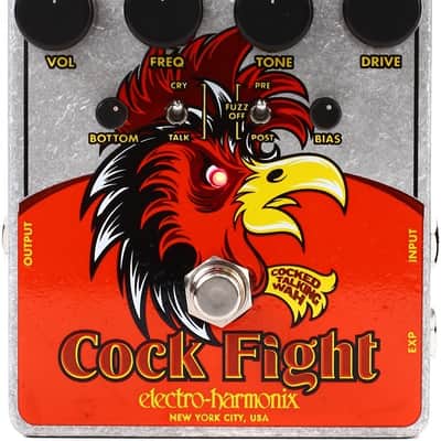 Electro Harmonix Cock Fight Cocked Talking Wah Effects Pedal image 1