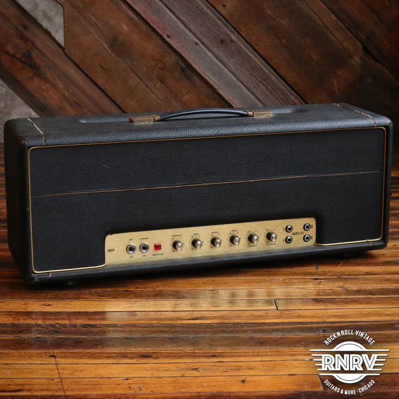 1976 Marshall Super Lead 100 MKII 2-Channel 100-Watt 6550 Head (w/ Master Volume Mod) image 1