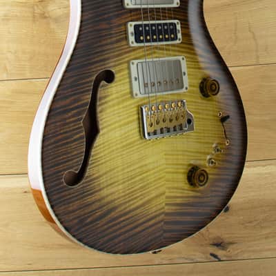 PRS Private Stock Special 22 Semi-hollow Sandstorm Dragons Breath Glow, Birds of a Feather 10489 image 4