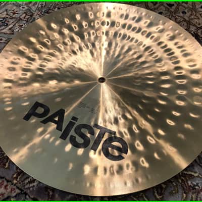 Paiste Vault Release 0047: Sound Creation 18" Dark Flatride Flat Ride from 1985 IMMACULATE COLLECTOR GRADE NOS Mint Formula 602 alloy gem! image 10