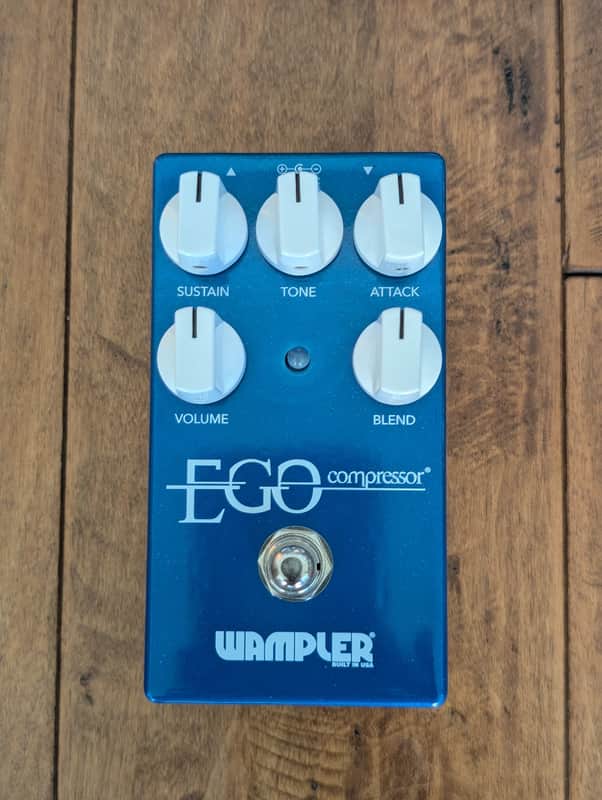 Wampler Ego Compressor V2 (Small Logo) 2010s Blue image 1