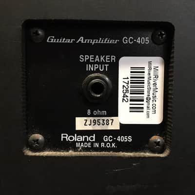 Roland GC-405S guitar cabinet 8 ohm image 2