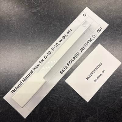 ORIGINAL Roland Replacement G Key, Unweighted (22575138) for Juno-1, D-10/20, HS-10, W-30, etc