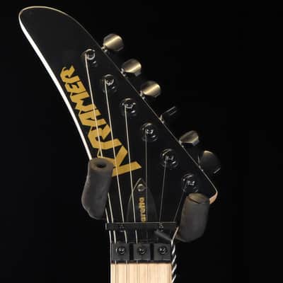 Used Kramer Baretta "Danger Zone" Electric Guitar - Warning Tape on White Red image 6