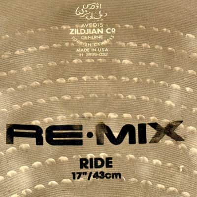 RARE 1998!! 17” Zildjian REMIX Ride 1625g image 2