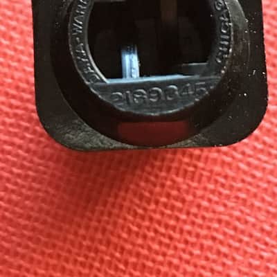 Vintage Daka-Ware Fender Telecaster Switch Tip 1950's Black Patent Number 2189845 Chicago image 2