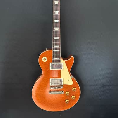 Gibson Mint 2025 Gibson Custom Shop Limited Edition Murphy Lab '57 Les Paul - Orange Sparkle image 9