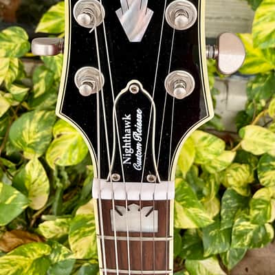 Epiphone Nighthawk Custom Reissue- Fireburst w/ O.H.S.C. image 3