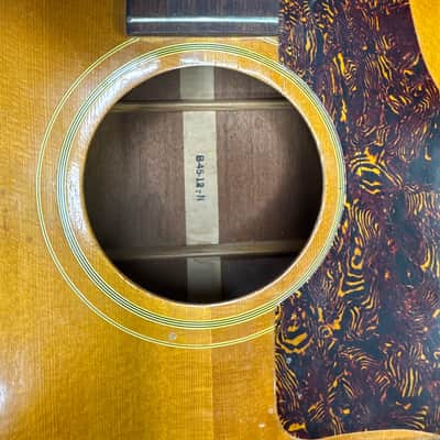 Gibson B-45-12 1966 Natural Vintage 12 String Acoustic Guitar w/ Hard Case image 24