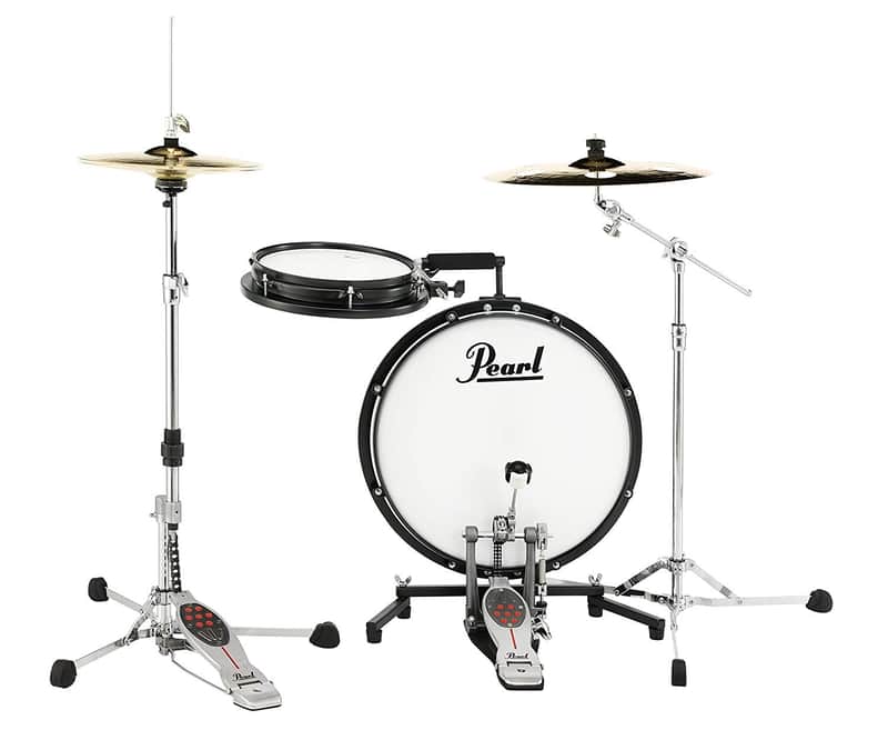 Pearl PCTK1810 Compact Traveler 10 / 18" 2pc Portable Drum Set image 2