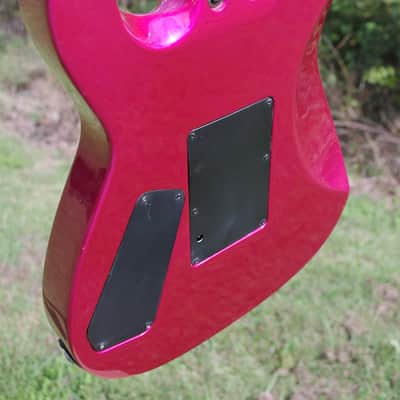 Barrington ESP BRG 872 1988 Hot Pink.  RARE & Collectible.  Barrington, IL. USA MIJ image 24