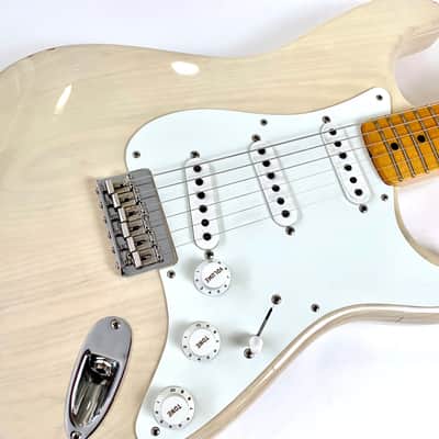 Fender Stratocaster 1955 Hardtail Custom Shop Time Capsule 2022 - White Blonde image 7