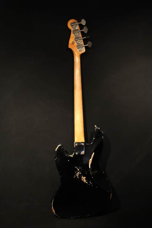 1964 Fender Jazz Bass black w/matching headstock and orig.black