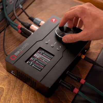 Antelope Audio - Zen Quadro Synergy Core | 14x10 Dual USB-C Bus-Powered Audio Interface with Discrete preamps, class-leading converters, and included real-time DSP+FPGA effects image 7
