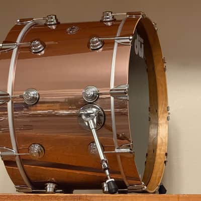 2025 DW Collector's Rose Copper 14x22 Cherry HVLT Bass Drum image 2