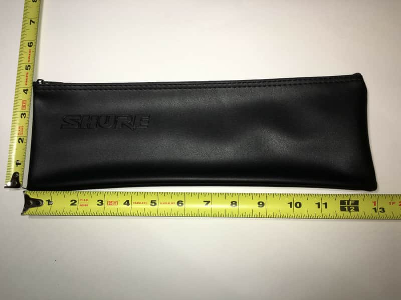 Shure 95B2313 wireless handheld microphone zippered case bag pouch 13"x4" long NEW image 1