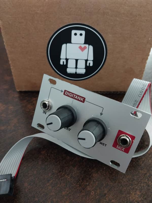 Intellijel Digiverb 1U Digital Reverb Eurorack Synth Module 2017 - Present - White image 1