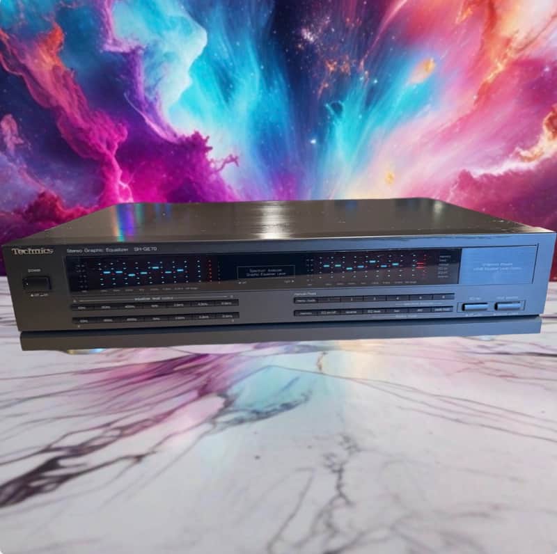 Technics SH-GE70 7 Band Graphic Equalizer Hi-Fi Separate *Serviced* Great Shape image 1