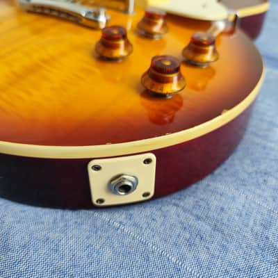 Washburn WP-50 1990 - Cherry sunburst image 3