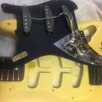 Fender Stratocaster Hardtail 1979 - Olympic White Rosewood Fingerboard image 12