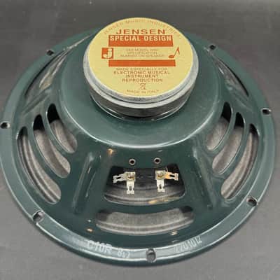 Jensen C10R Vintage Ceramic 10" 25-Watt 8ohm Guitar Speaker 2010s - Green image 3