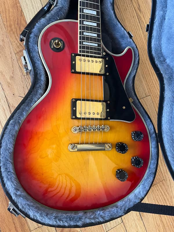 Burny RLC-70 1990s - Cherry Sunburst | Reverb
