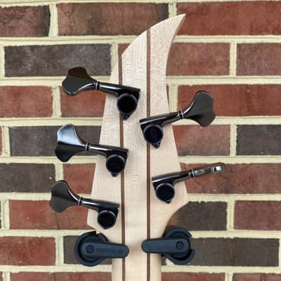 Caparison Brocken 5-Bass, Trans Black Matte, Fishman Fluence Pickups, Caparison Gig Bag image 8