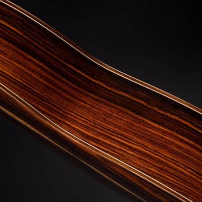 2025 - Bourgeois Victorian OMS-12 - Bearclaw Blue Sinker Sitka Spruce & Cocobolo image 14