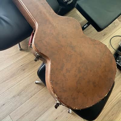 Gibson vintage 50's Lufton case for ES-150, J-200. ES-300,ES-175 case 1950s - brown image 8