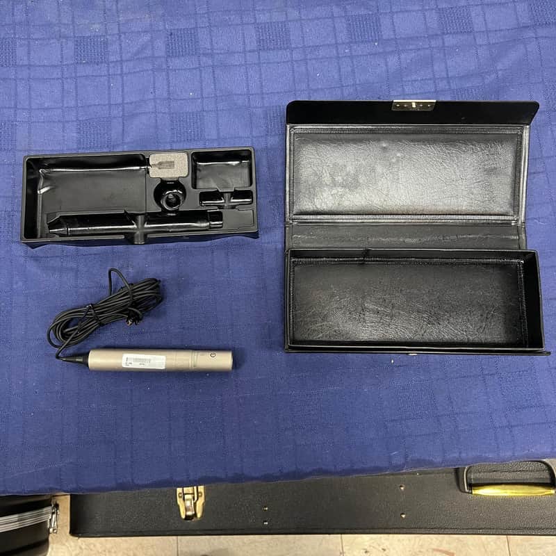 Sony ECM-44 Omni-Directional Electret Condenser Wired Lavalier Microphone with Case For Parts or Repair image 1