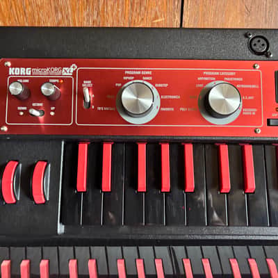 Korg Microkorg XL Plus - BKRD Synthesizer with Vocoder w/ box, mic image 3