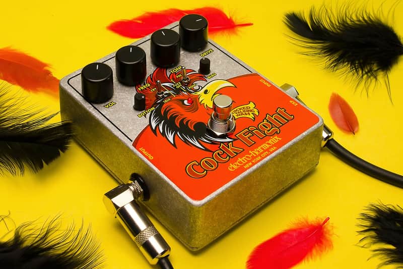 Electro-Harmonix Cock Fight Cocked Talking Wah and Fuzz Pedal image 1