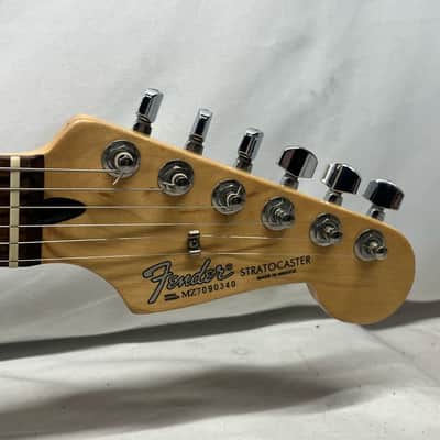 Fender Standard Stratocaster Strat Electric Guitar MIM - Made in Mexico - Electron Blue image 7