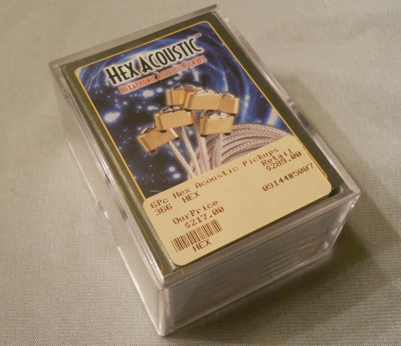 LR Baggs Hex Acoustic Piezo Style Saddle Pickup, Hard To Find! NEW IN Box! LOOK! image 1