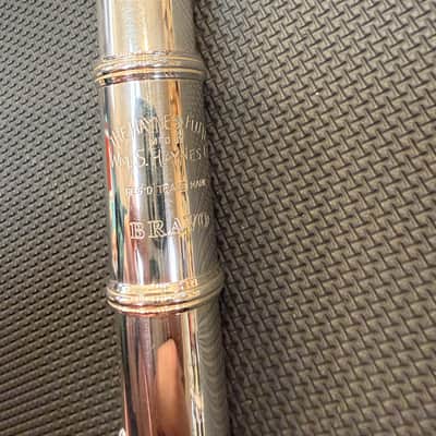 Haynes Bravo 1 Intermediate Flute - Silver Plated image 3