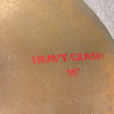 Paiste 2002 16" Heavy Crash Cymbal *VIDEO* 1212g - 1980s image 3