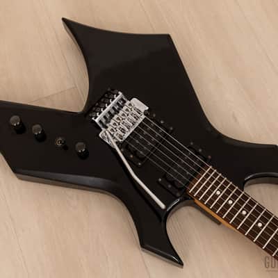 1989 BC Rich Warlock NJ Series Black w/ Floyd Rose, Japan image 8