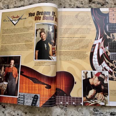 Fender Frontline 2004 catalog Stratocaster telecaster precision jazz bass jazz Master Jaguar twin reverb super BassMan image 3