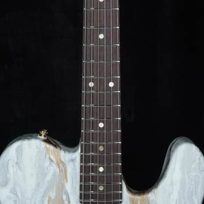 James Tyler Custom Tylerbastar Dann Huff HD-X Spec Hardtail - White Shmear image 5
