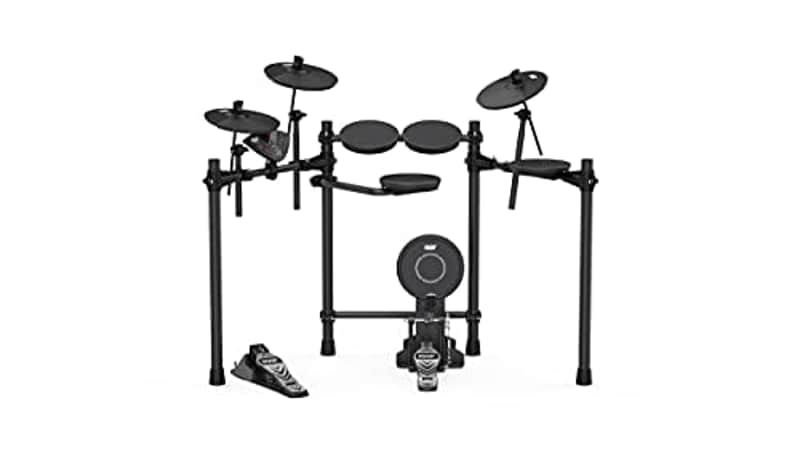 KAT Percussion Electronic 5 piece Drum Set, Black (KT-100) image 1