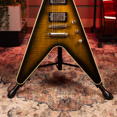 Epiphone Flying V Prophecy 2020 - 2024 - Yellow Tiger Aged Gloss image 4