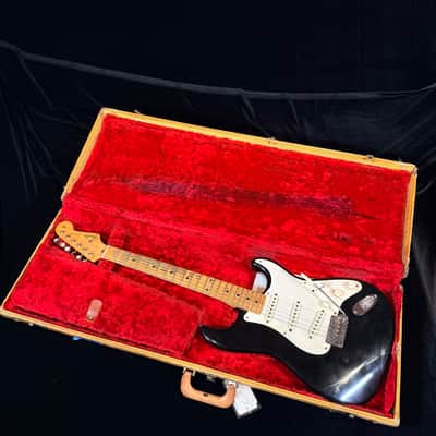 1959 Fender Stratocaster Black Refin SN 36677 image 10