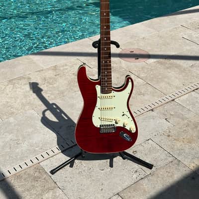 Fender FSR Japan Aerodyne Stratocaster 2018 - Crimson Red image 1