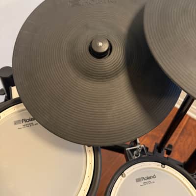 Roland TD-17KVX V-Drum Kit with Mesh Pads 2010s - Black image 12