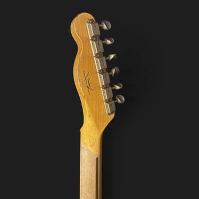 Fender Custom Shop '57 Telecaster Heavy Relic - Lightweight Ash - Josefina HW - 3,25kg 2022 - White Blonde image 15